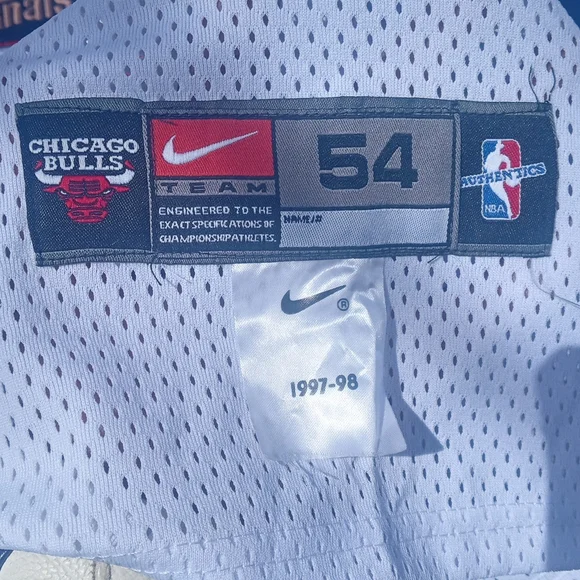 Chicago Bulls Micheal Jordan NBA FINALS (1998) Men's Jersey